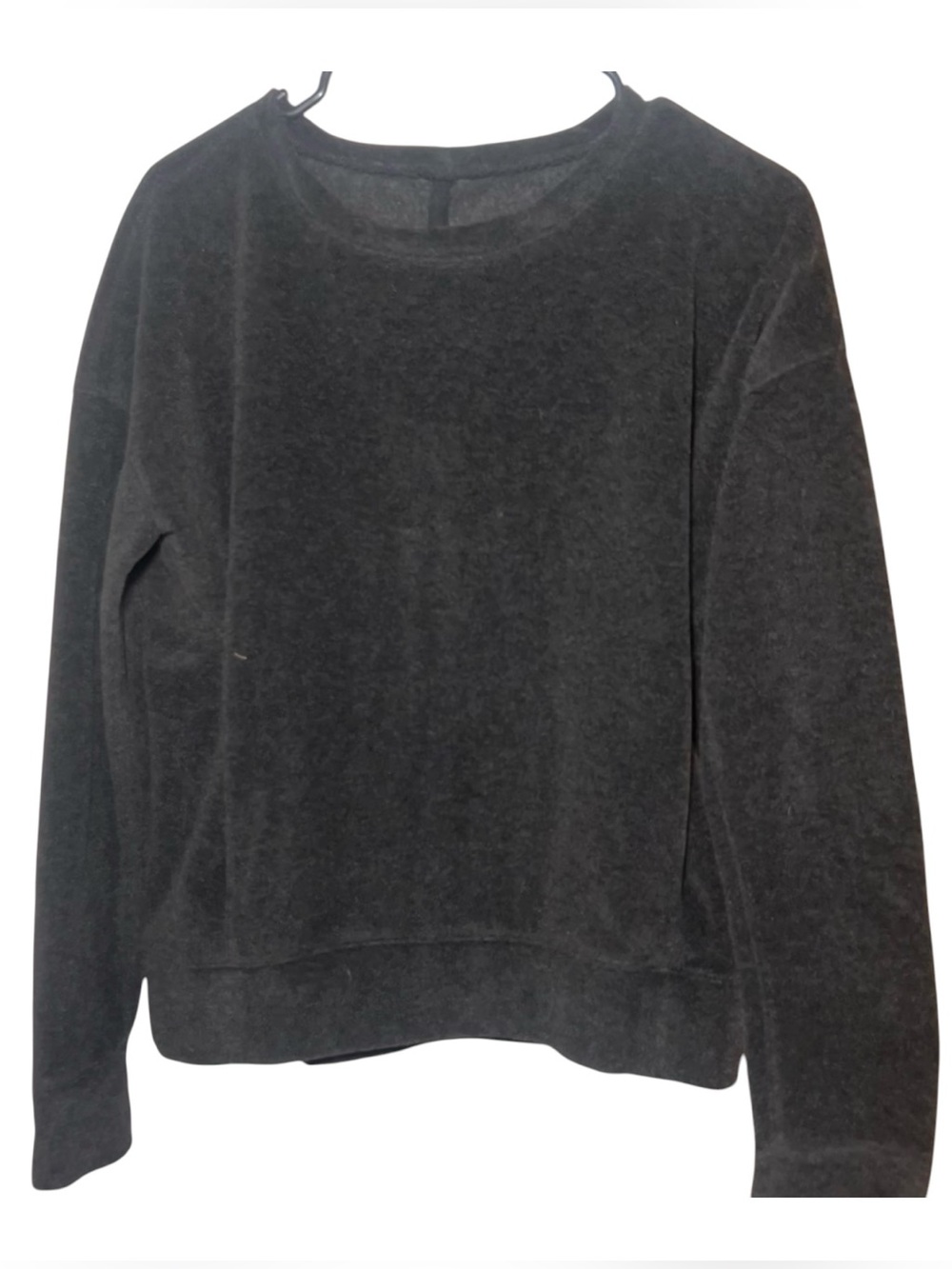 Lululemon Fleece Like Crewneck Pullover  Womens Size 6 Gray